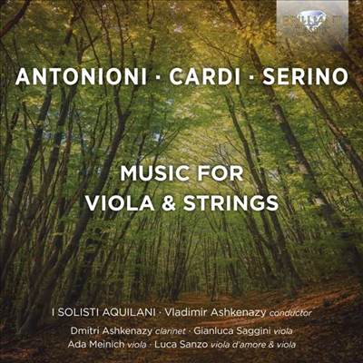 ö   ǰ (Music for Viola & Strings - Serino, Antonioni & Cardi)(CD) - Vladimir Ashkenazy