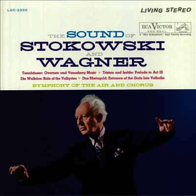 Leopold Stokowski — 스토코프스키 & 바그너 사운드 (The Sound Of Stokowski & Wagner) - Leopold Stokowski 앨범 커버