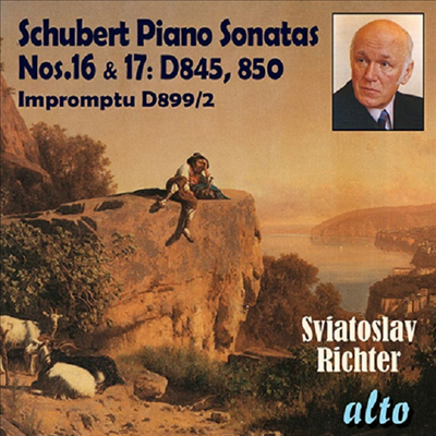 Ʈ: ǾƳ ҳŸ 16 & 17 (Schubert: Piano Sonatas Nos.16 & 17)(CD) - Sviatoslav Richter