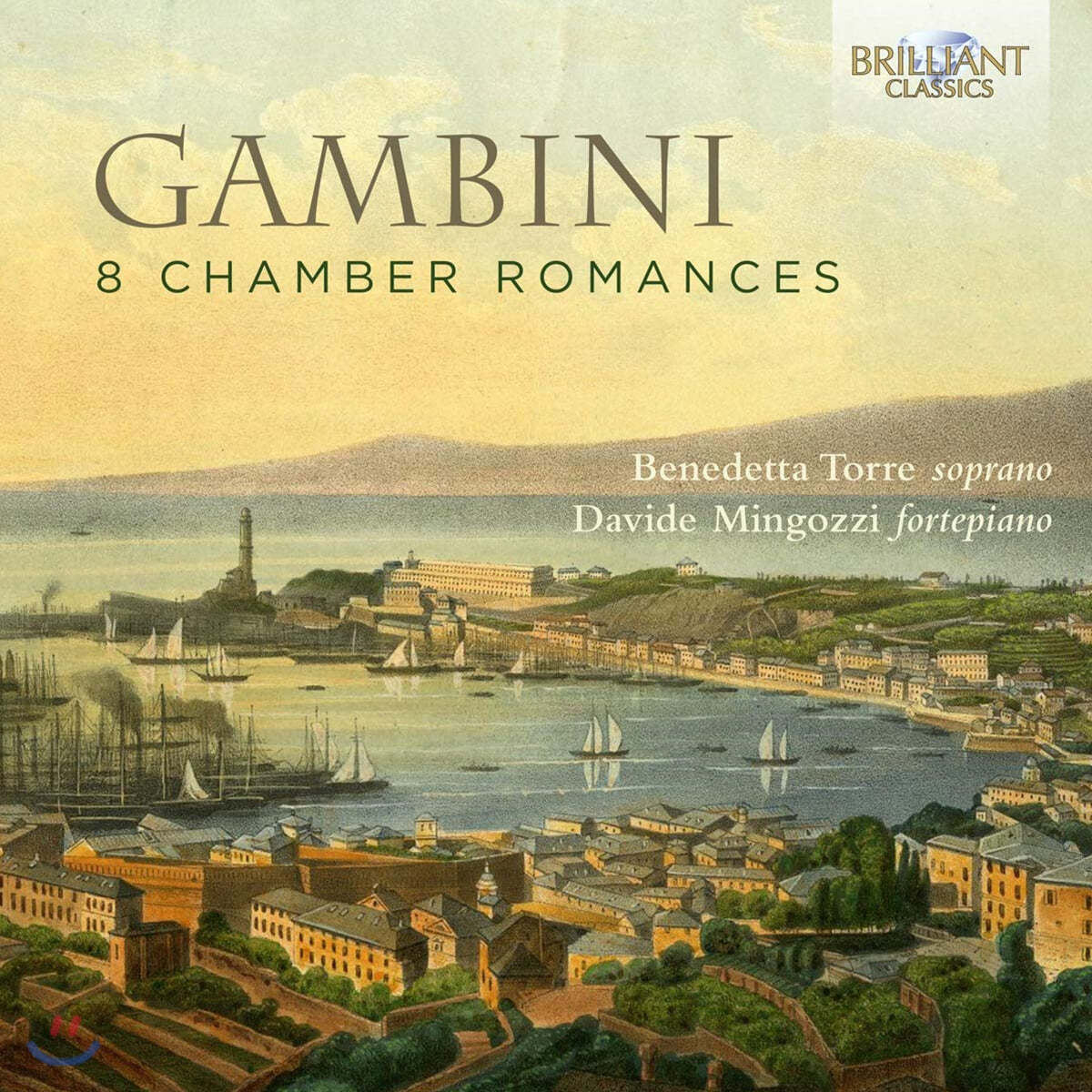 Davide Mingozzi 카를로 감비니: 실내 성악곡, 피아노곡 (Carlo Gambini: 8 Chamber Romances)