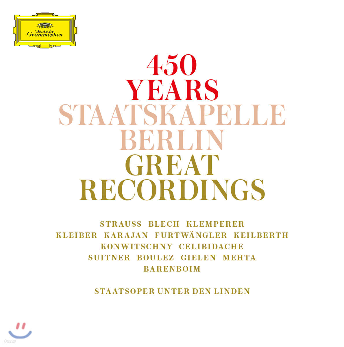 베를린 슈타츠카펠레 450년 기념 걸작 모음집 (450 Years Staatskapelle Berlin Great Recordings)