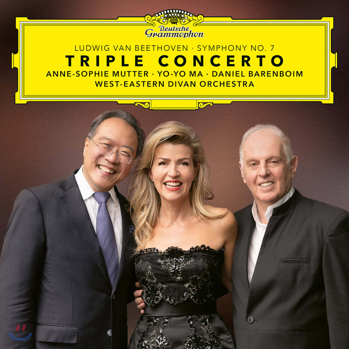 Daniel Barenboim / Anne-Sophie Mutter / Yo-Yo Ma 베토벤: 3중 협주곡, 교향곡 7번 [2LP]