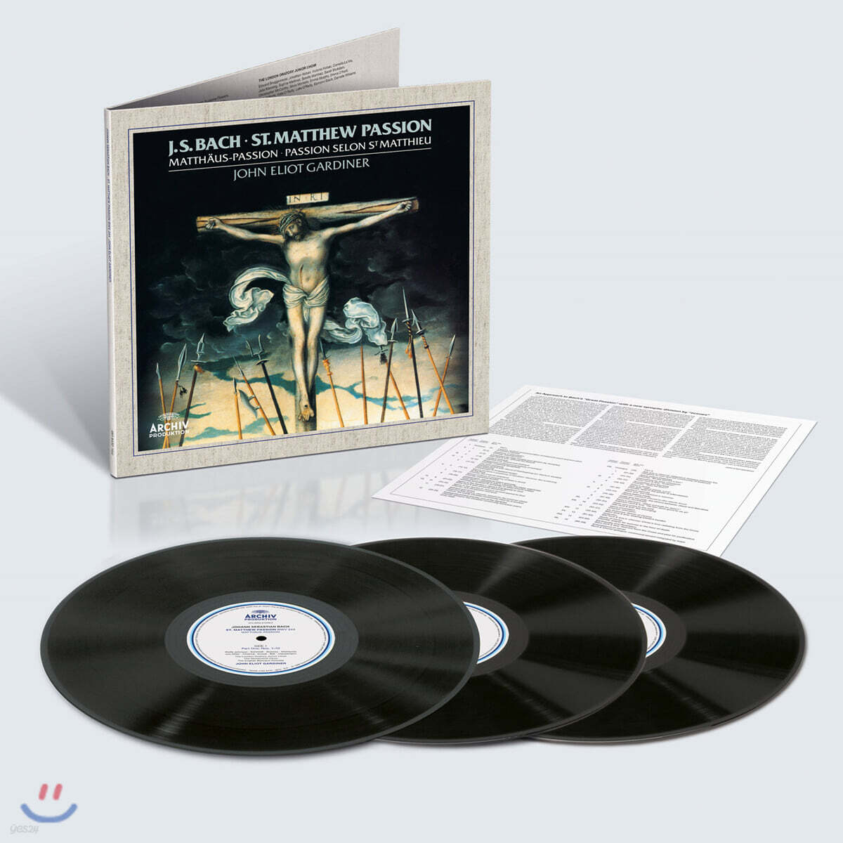 John Eliot Gardiner 바흐: 마태 수난곡 (Bach: St Matthew Passion BWV244) [3LP]