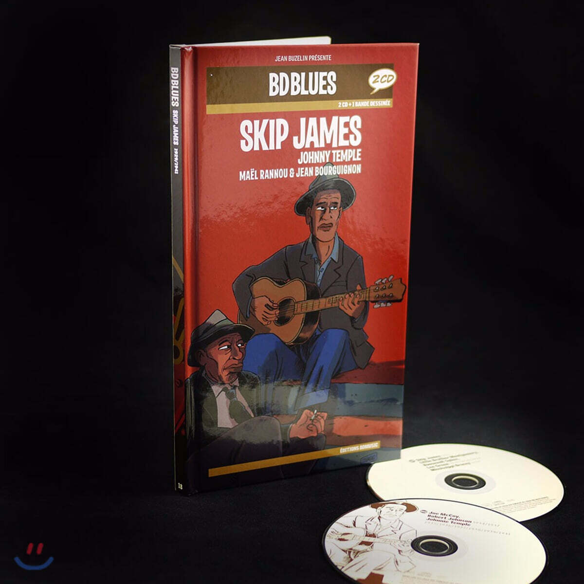 일러스트로 만나는 스킵 제임스 (Skip James Illustrated by Mael Rannou &amp; Jean Bourguignon)
