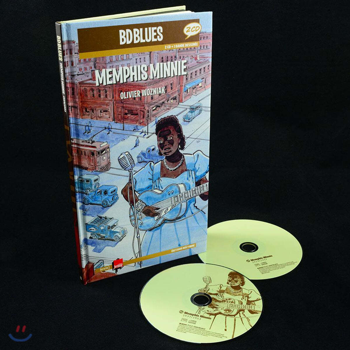 일러스트로 만나는 멤피스 미니 (Memphis Minnie Illustrated by Olivier Wozniak)
