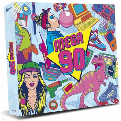 Various Artists - Mega 90 (5CD Box Set)