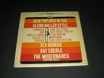 The Modernaires  - 텍스 베네키(tex beneke )/ 레이 에버를(ray eberle)LP음반