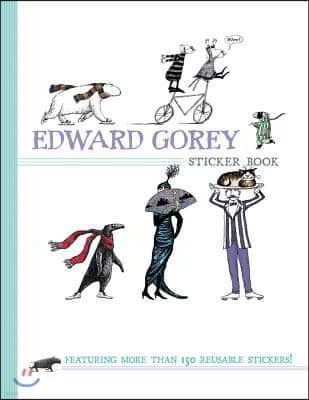 Edward Gorey Sticker Book