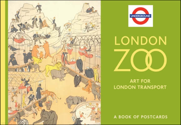 The London Zoo Art for London Transport Book of Postcards