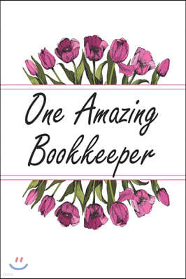 One Amazing Bookkeeper: Weekly Planner For Bookkeeper 12 Month Floral Calendar Schedule Agenda Organizer