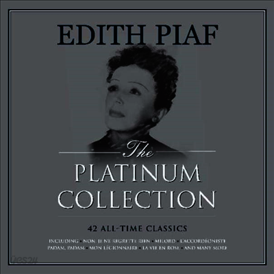 Edith Piaf - Platinum Collection (Gatefold Cover)(White 3LP)