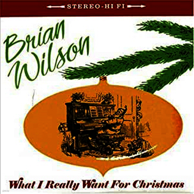 Brian Wilson — What I Really Want For Christmas (7" Single) 앨범 커버