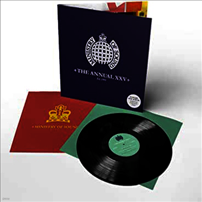 Ministry Of Sound — Annual XXV - Ministry of Sound (Gatefold) 앨범 커버
