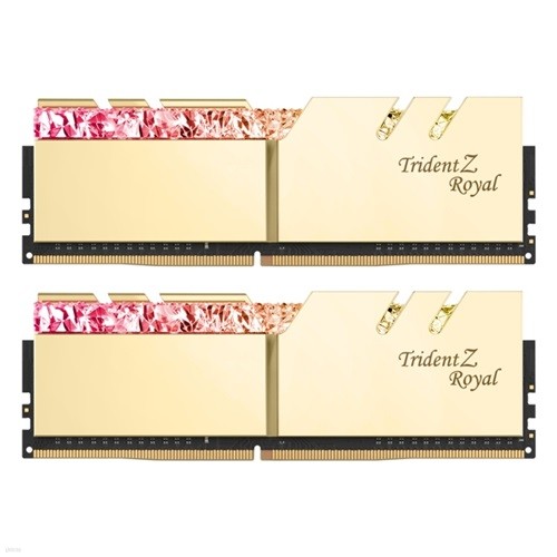 G.SKILL DDR4 64G PC4-25600 CL16 TRIDENT Z ROYAL  (32Gx2)