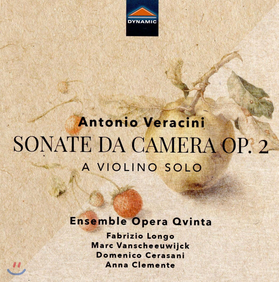 Fabrizio Longo 안토니오 베라치니: 실내소나타 4번 외 (Antonio Veracini: Sonate da camera Op. 2)