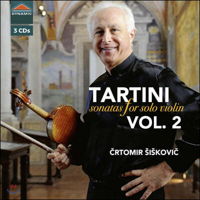 Crtomir Siskovic ŸƼ:  ̿ø ҳŸ 2 (Tartini: Sonatas for solo violin Vol. 2)