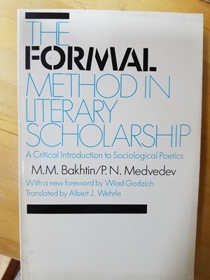 The Formal Method in Literary Scholarship