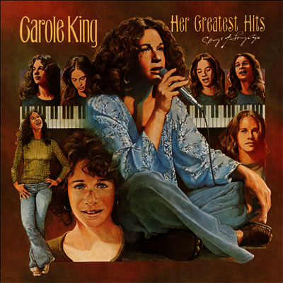 Carole King — Her Greatest Hits (Songs Of Long Ago) 앨범 커버
