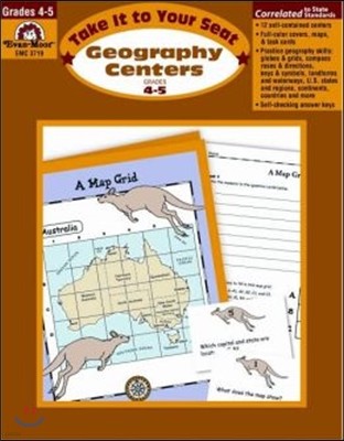 Geography Centers, Grades 4-5 (Take It to Your Seat)