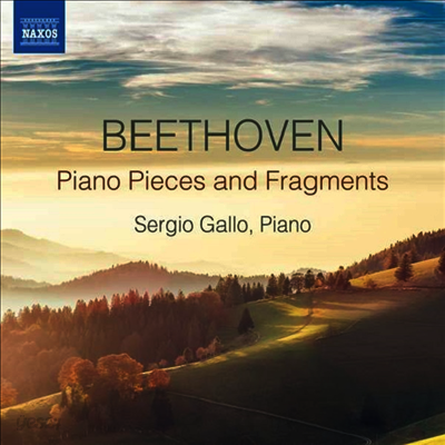 베토벤: 피아노 소품집 (Beethoven: Piano Pieces and Fragments)(CD) - Sergio Gallo