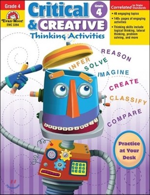 Critical and Creative Thinking Activities, Grade 4 (Critical & Creative Thinking)