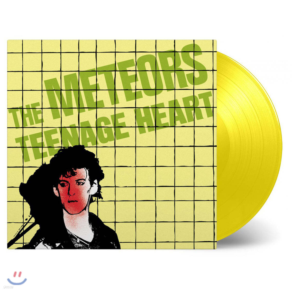 The Meteors (미티어스) - Teenage Heart [옐로우 컬러 LP]