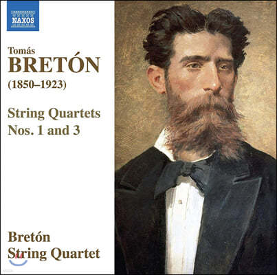 Breton String Quartet 토마스 브레톤: 현악사중주 1, 3번 (Tomas Breton: String Quartets No. 1, 3)