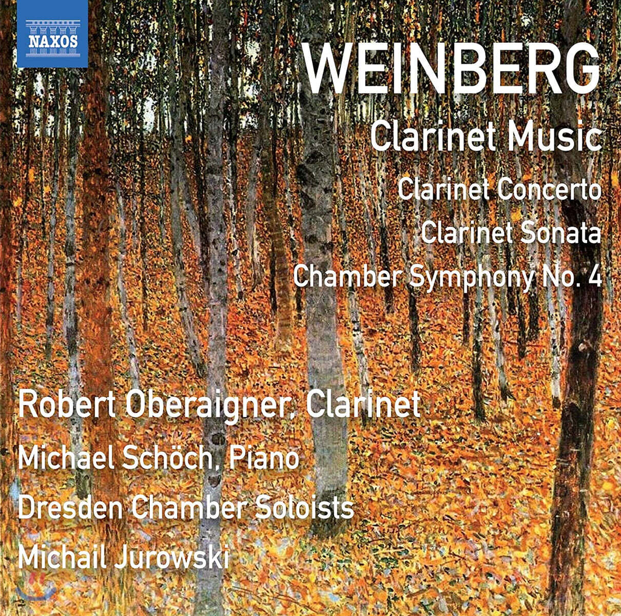 Robert Oberaigner 미치슬라프 바인베르크: 클라리넷 작품집 (Mieczyslaw Weinberg: Clarinet Music)