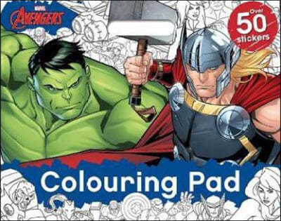Marvel Avengers : Colouring Pad