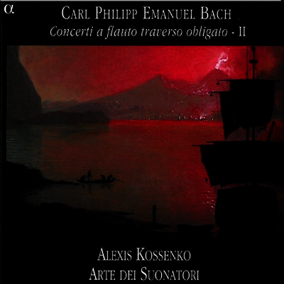 C.P.E. 바흐 : 플루트 협주곡 2집 - A단조 Wq166, D장조 Wq13 & A장조 Wq168 (CD) - Alexis Kossenko