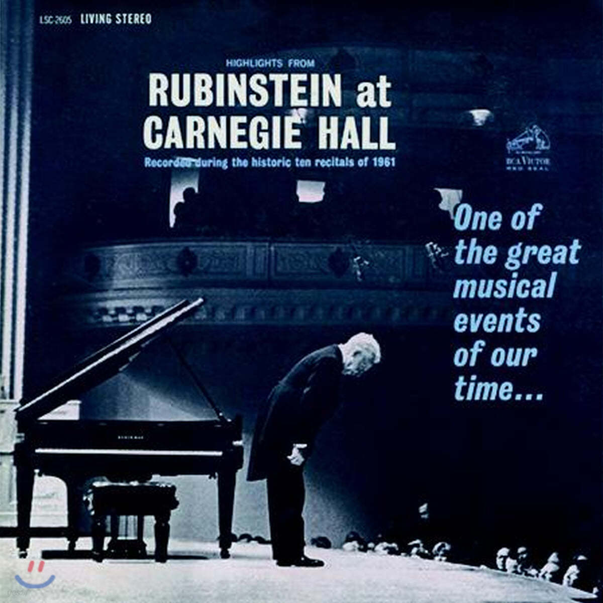Arthur Rubinstein 아르투르 루빈스타인 카네기 홀 공연실황 하이라이트 (Highlights from Rubinstein at Carnegie Hall) [LP]