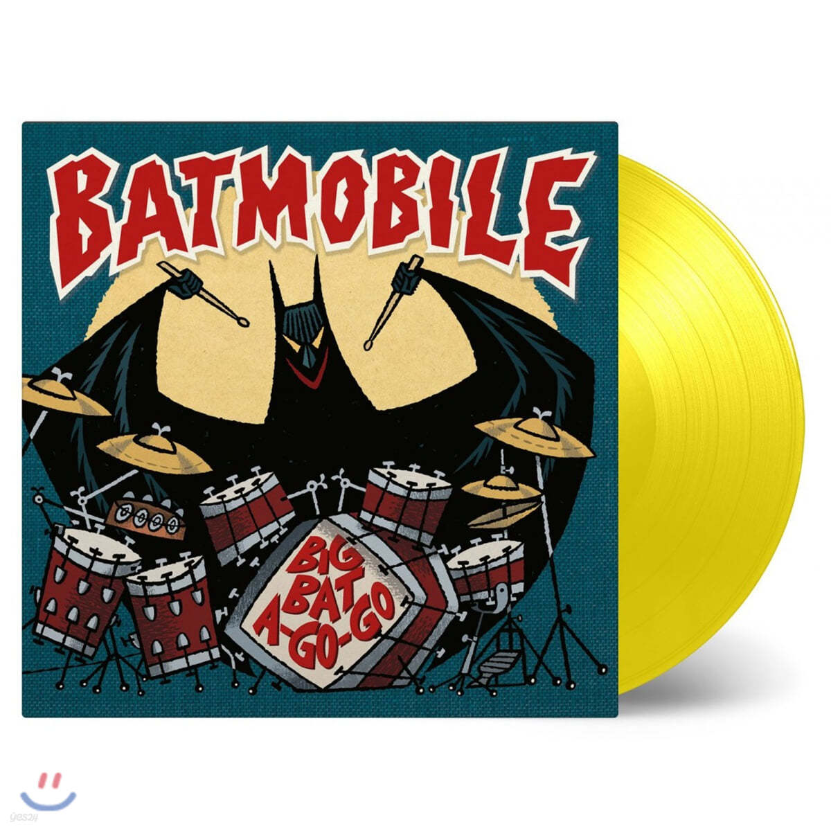 Batmobile (배트모빌) - Big Bat A-Go-Go [7인치 옐로우 컬러 Vinyl]