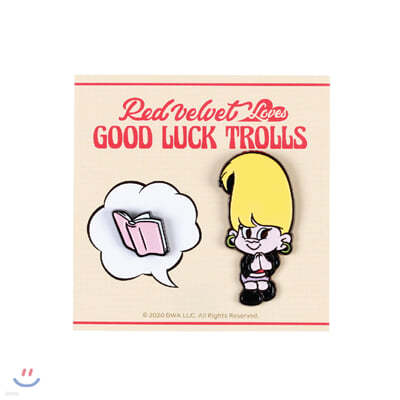 座(Red Velvet Loves GOOD LUCK TROLLS) - BADGE SET [Seulgi Troll]