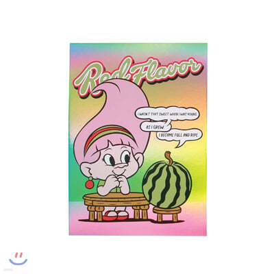 座(Red Velvet Loves GOOD LUCK TROLLS) - HOLOGRAM POSTCARD [Irene Troll]