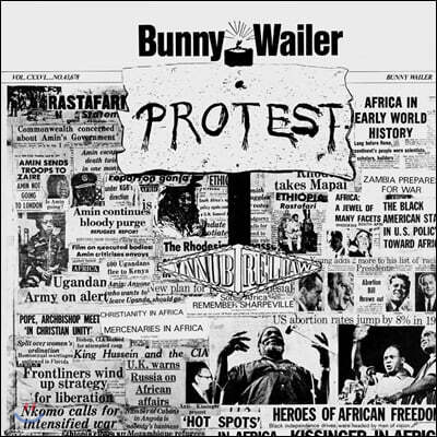 Bunny Wailer — Protest 앨범 커버