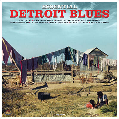 Various Artsits — 디트로이트 블루스 명곡 모음집 (Essential Detroit Blues) 앨범 커버