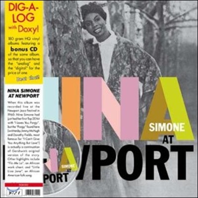 Nina Simone — Nina At Newport (Deluxe Edition) 앨범 커버