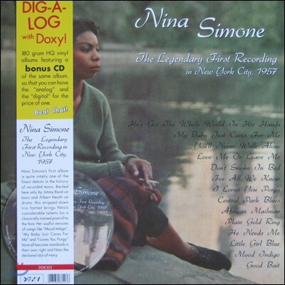 Nina Simone — The Legendary First Recordings NYC 1957 앨범 커버