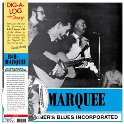 Alexis Korner, Blues Incorporated — Alexis Korner's Blues Incorporated (알렉시스 코너 블루스 인코포레이티드) - R&B From The Marquee 앨범 커버