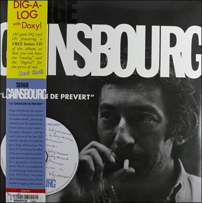 Serge Gainsbourg — La Chanson De Prevert 앨범 커버