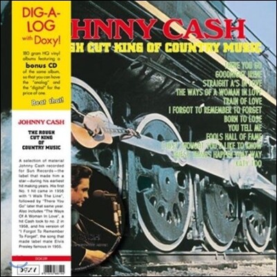 Johnny Cash — The Rough Cut King Of Country Music 앨범 커버