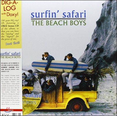 Beach Boys (ġ ̽) - Surfin' Safari [LP+CD Deluxe Edition]