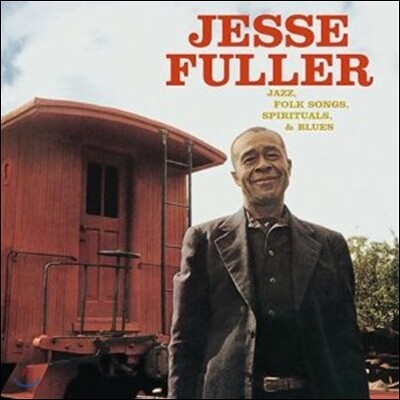 Jesse Fuller — Jazz, Folk Songs, Spirituals & Blues 앨범 커버