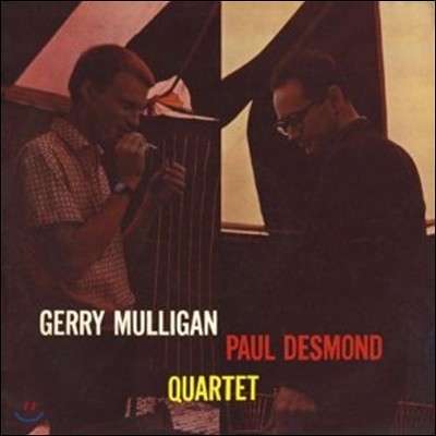 Gerry Mulligan — Gerry Mulligan & Paul Desmond Quartet 앨범 커버