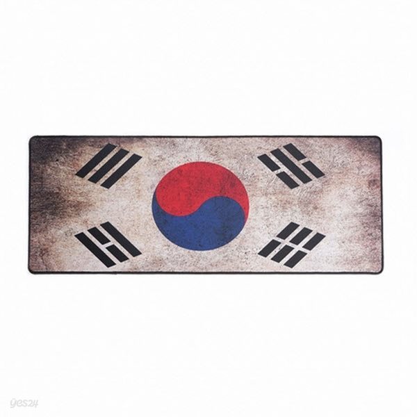 지클릭커 G-TRACTER 빈티지 국기 장패드 (대한민국)