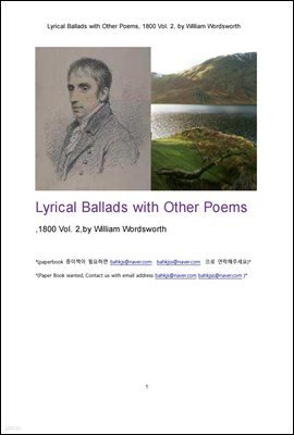  ʰ 1800⵵ 2 (Lyrical Ballads with Other Poems, 1800 Vol. 2, by William Wordsworth)