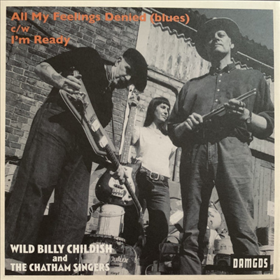Wild Billy Childish & The Chatham Singers,Wild Billy Childish,와일드빌리차일디시,와일드 빌리 차일디시 — All My Feelings Denied 앨범 커버