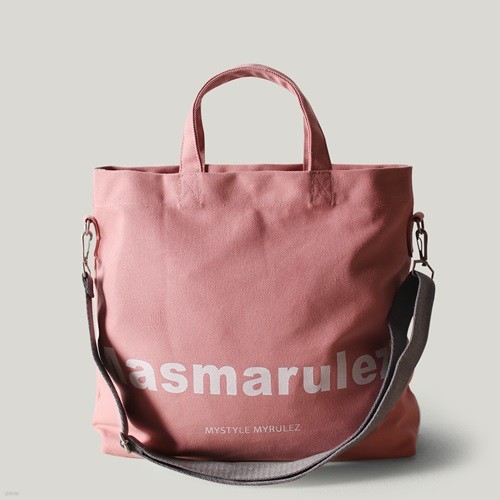 Basic cotton cross bag _ Pink