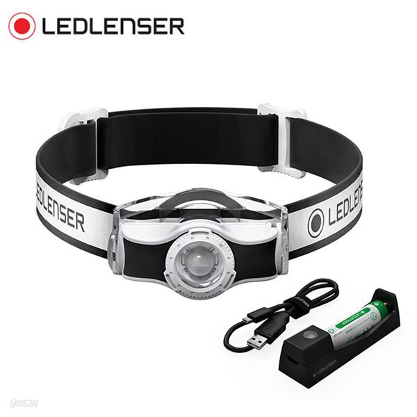 LEDLENSER MH5 400루멘 충전용 헤드렌턴_블랙&amp;화이트