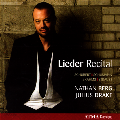 나탄 베르그가 부르는 독일낭만가곡 (Nathan Berg - Lieder Recital)(CD) - Nathan Berg